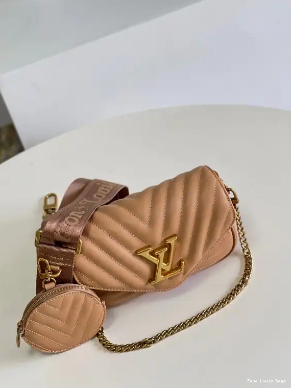 Rep ladies WAVE MULTI-POCHETTE VUITTON LOUIS NEW 0614